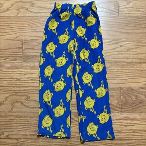 The Emoji Movie Fleece Pajama Pants Youth Large 10/12